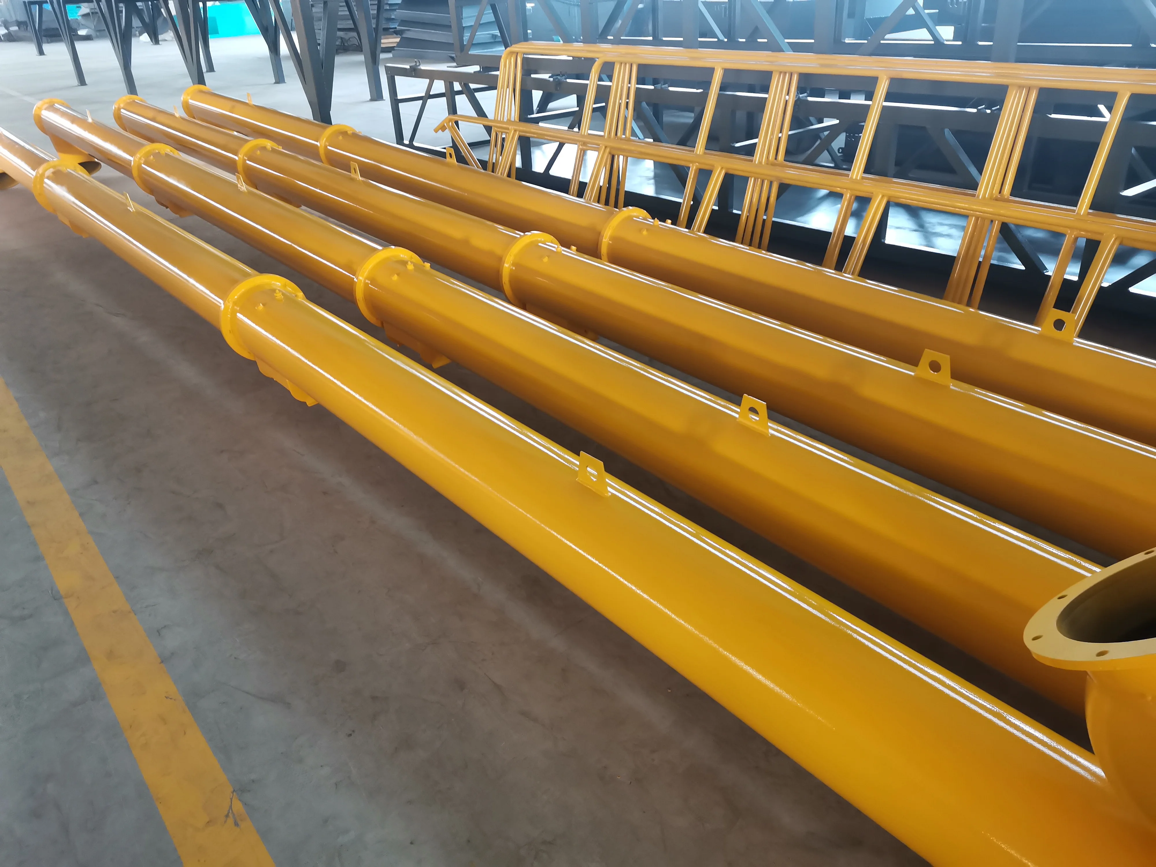 Material Handling Equipment High Quality Screw Conveyor Dia165 for Cement