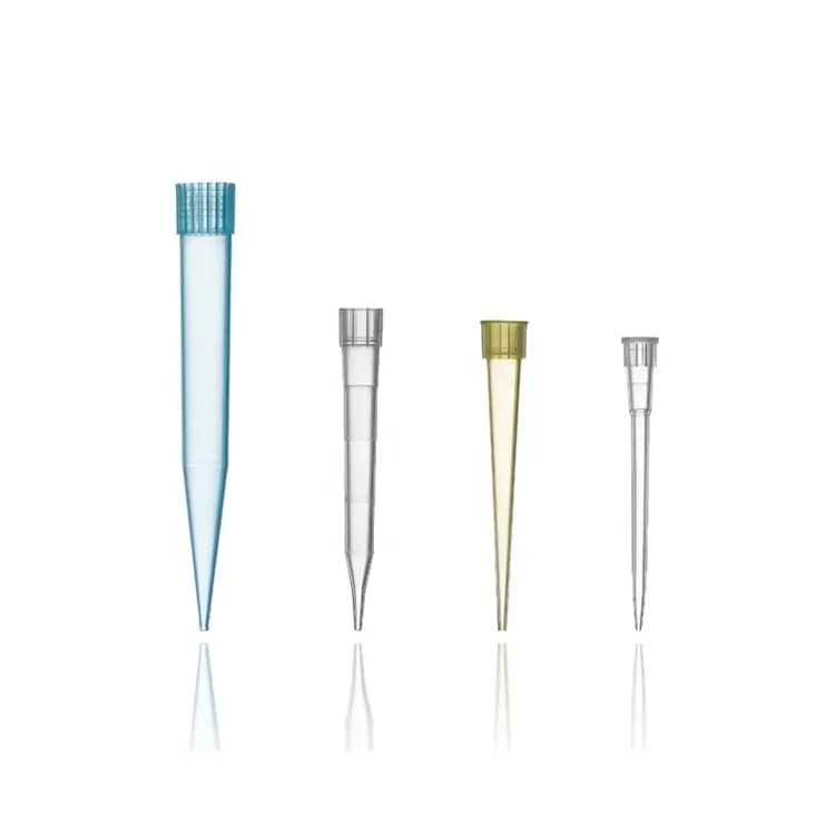 Medical chemical food area 0.2ml 0.3ml 1ml filter pipette tips