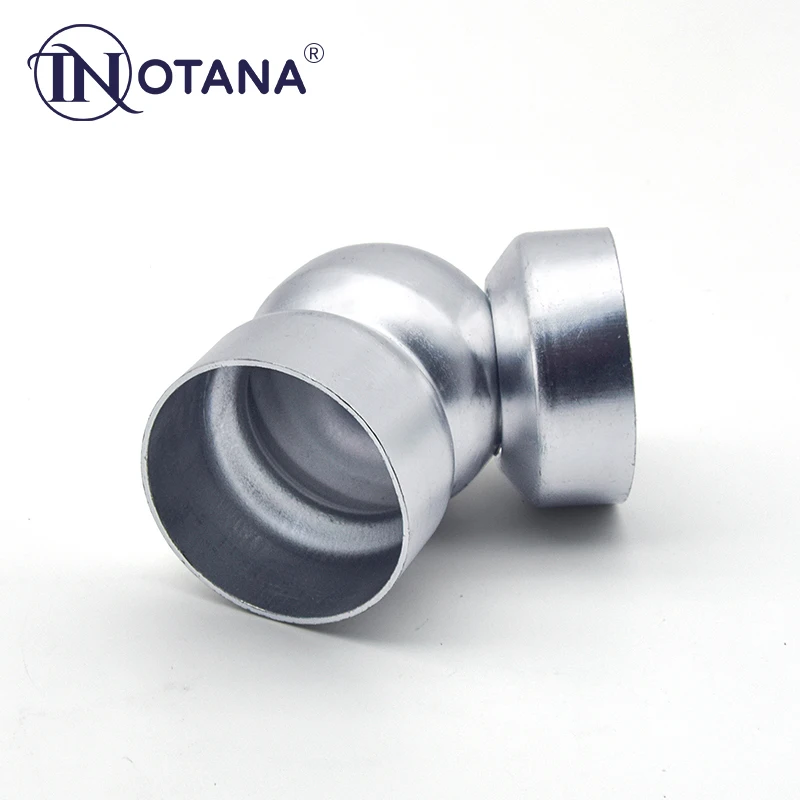 Aluminium handrail accessories wholesales factory price 90 degree elbow for 50 mm railing pipe balcony movable elbow TH38