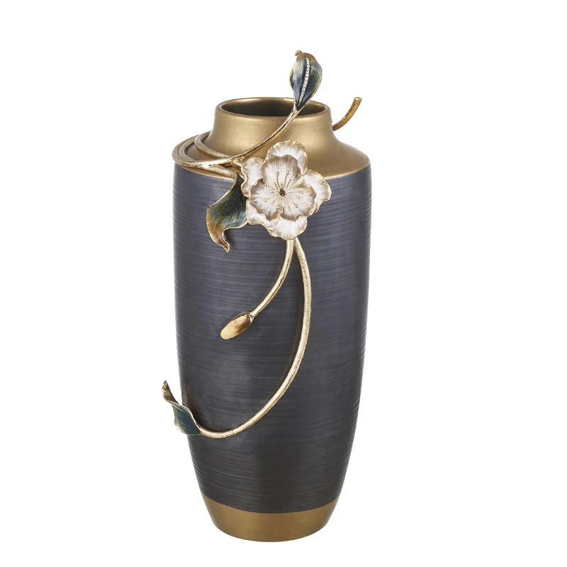 Jingdezhen Chinese custom antique porcelain luxury home goods decorative namel ceramic Ginger jar Pottery & Enamel