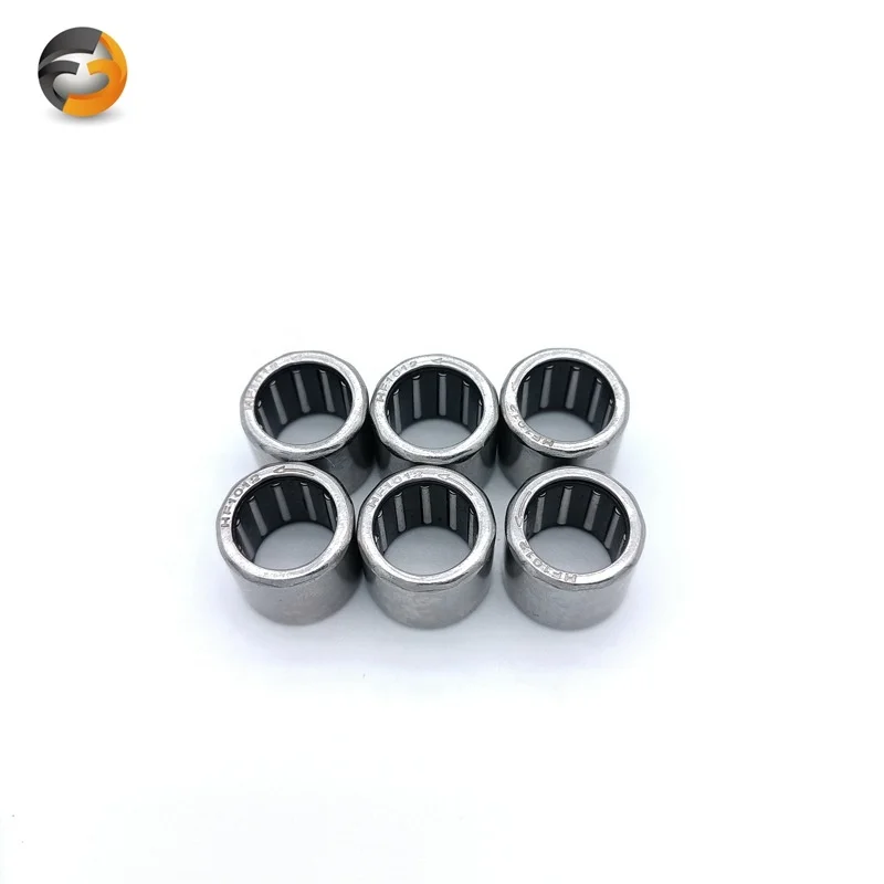 Factory Direct Supply Drawn Cup Needle Roller Bearings HF1216 Miniature One-way Clutches Needle Roller Bearings HF1216 12x18x16