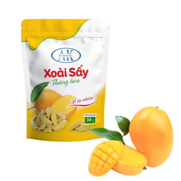 Competitive Price Dried Mango Organic Candied Fruit Healthy Treat HACCP Certificate  Vietnamese Factory