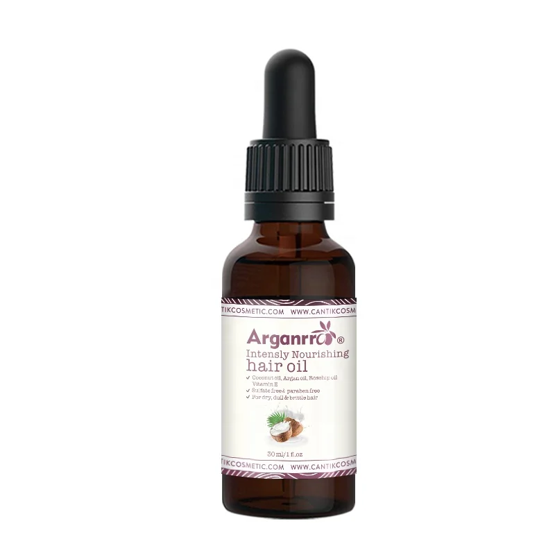 Customize argan oil anti hair loss serum private label