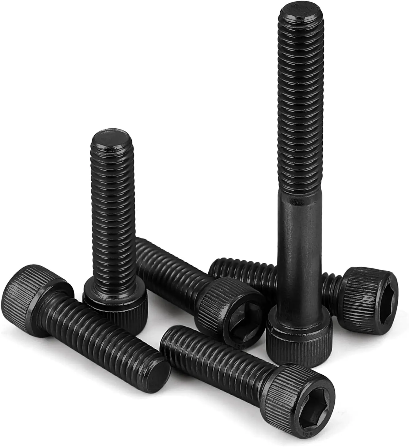 Fastener Socket Head Cap Screws Cap Bolts12.9 Grade Alloy Steel Black Oxide Allen Hex Drive Bolts Screws