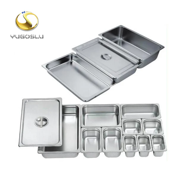 factory supply hotel Kitchen equipment tool utensil set stainless steel food storage container gastronorm containers gn pan