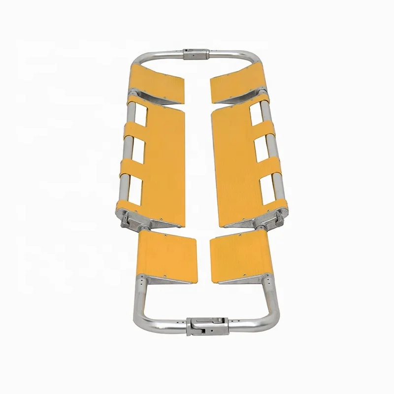 Collapsed first-aid scoop patient stretcher easy to carry and store manufacturer supply price