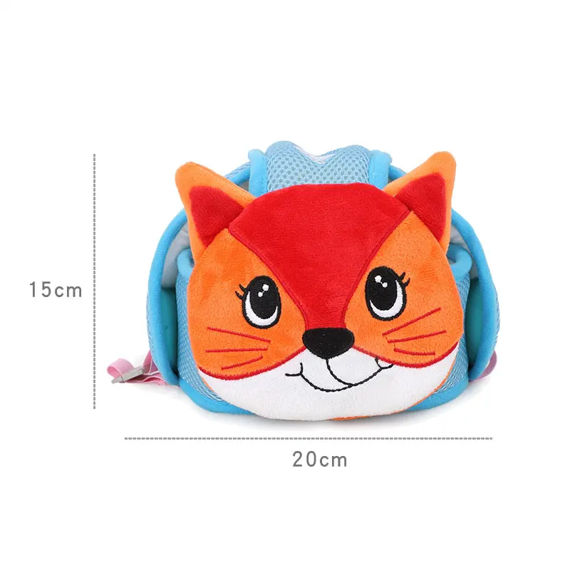 Plush animal Protective baby Head Safety helmet fall protection Hat for walking D140