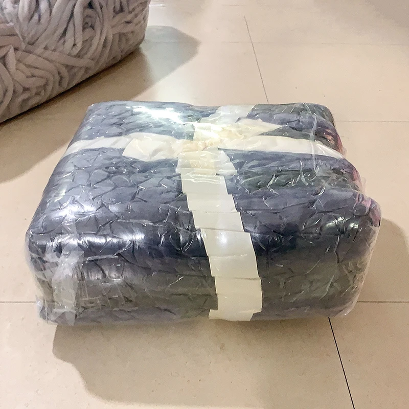 Custom woven knitted chunky knit weighted blanket