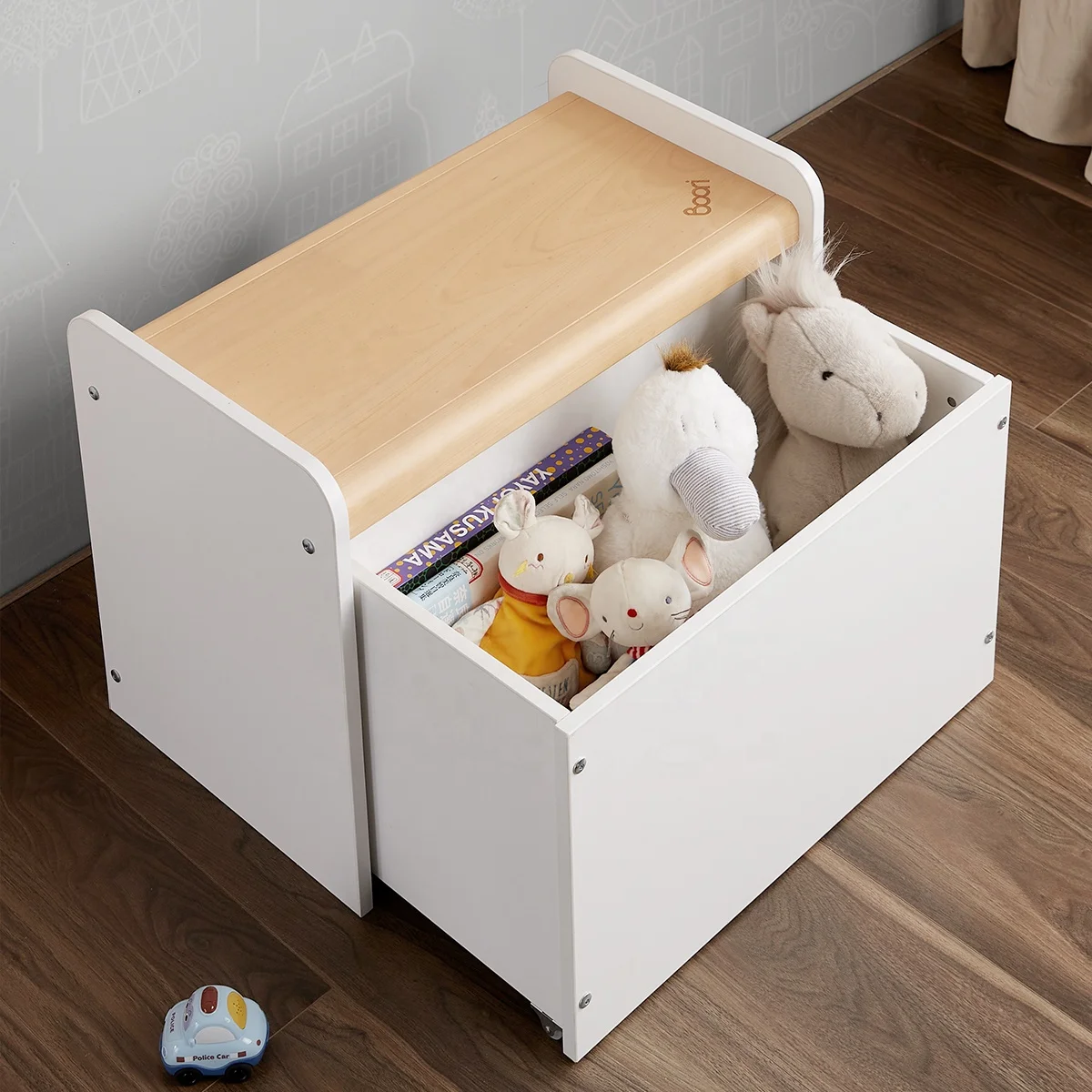 Детская безопасная, из дерева детскую мебель, маленький прикроватный детский шкаф для хранения игрушек\n