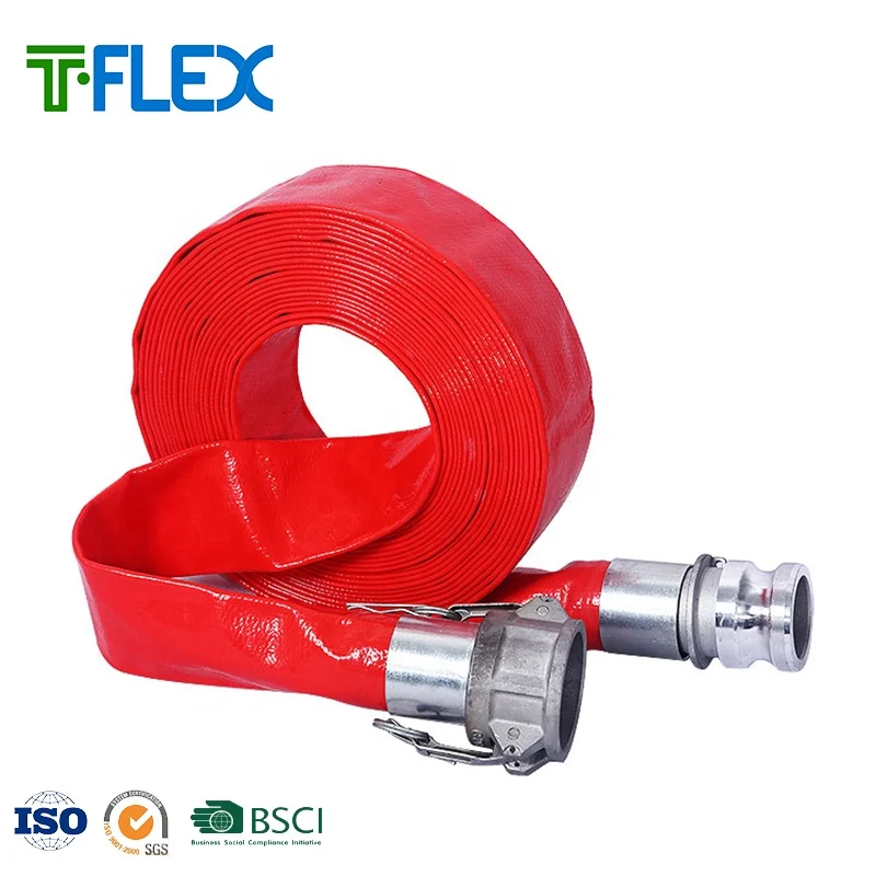 1-6inch Irrigation Discharge Pvc Hose Multipurpose Thailand Other Watering & Irrigation Agriculture Irrigation Plastic 0.45kg/m