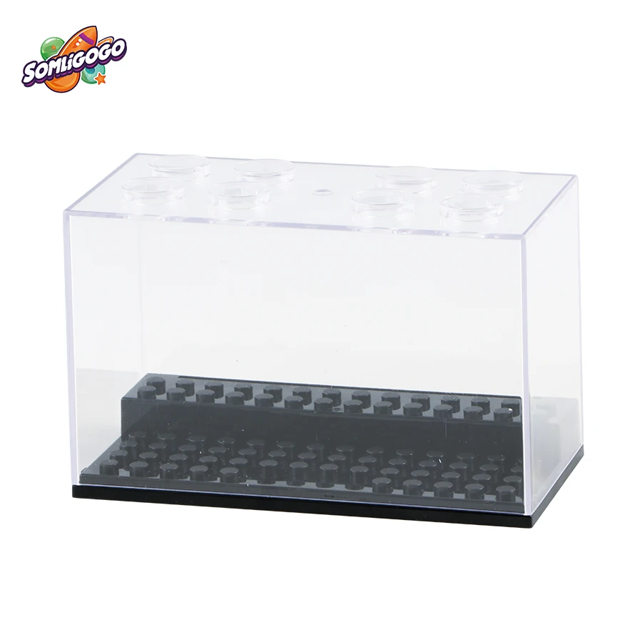 SL figure display case Car Figure Toys Storage Showcase Display Box Collectibles Transparent Dust Proof Building Block Box