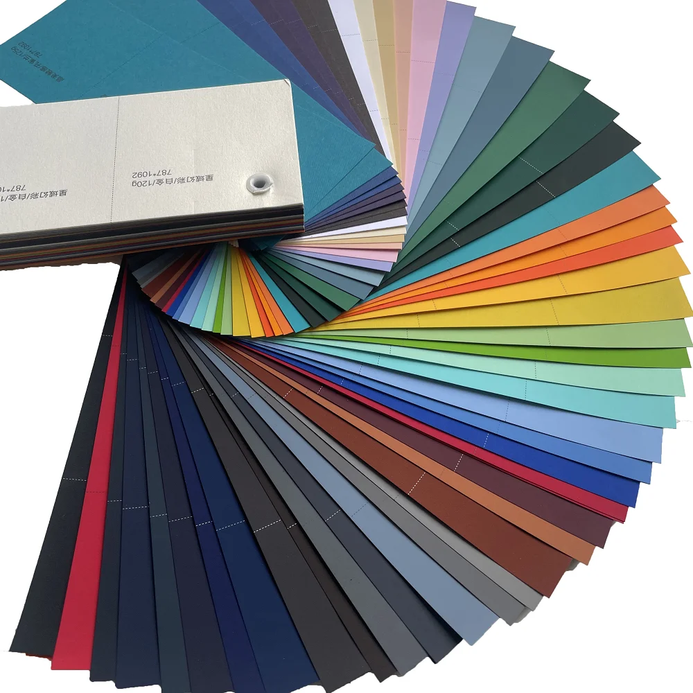 Qiang Qiang paper 250 gsm Double sided soft touch tactile paper for cosmetics box