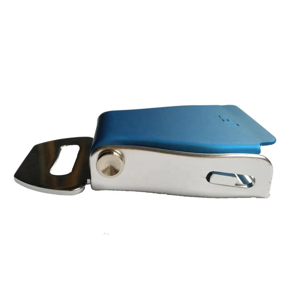 2 Inch Seat Belt Buckle And Fashion Belt buck with Blue Color Oxidation
