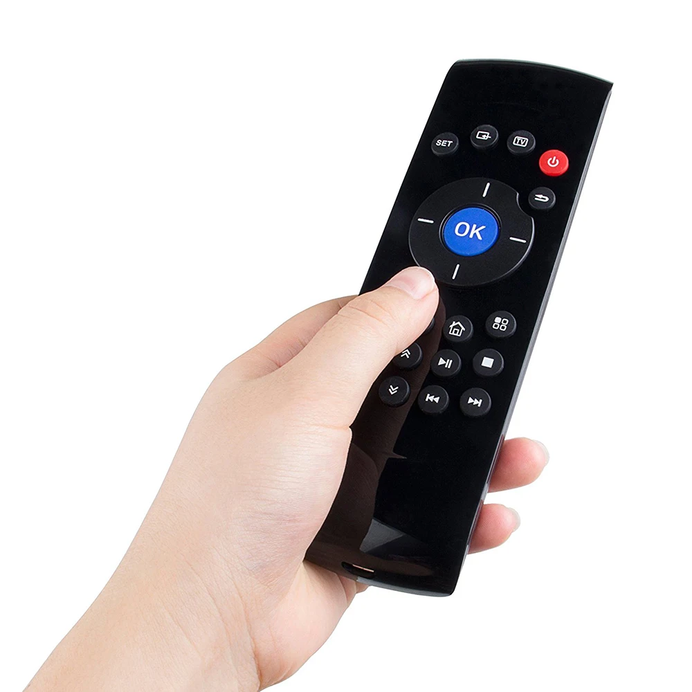 Air mouse with Gyroscope and keyboard compatible for Android,Window,Mac OS,Linux