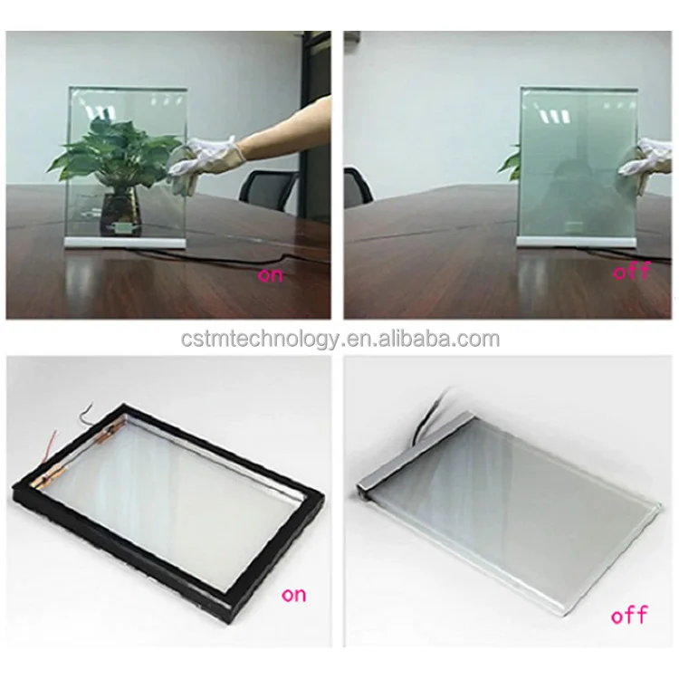 Прозрачное умное окно, Магическая стеклянная пленка, затемняющее умное стекло, pdlc пленка, офисное конфиденциальное переключаемое умное стекло