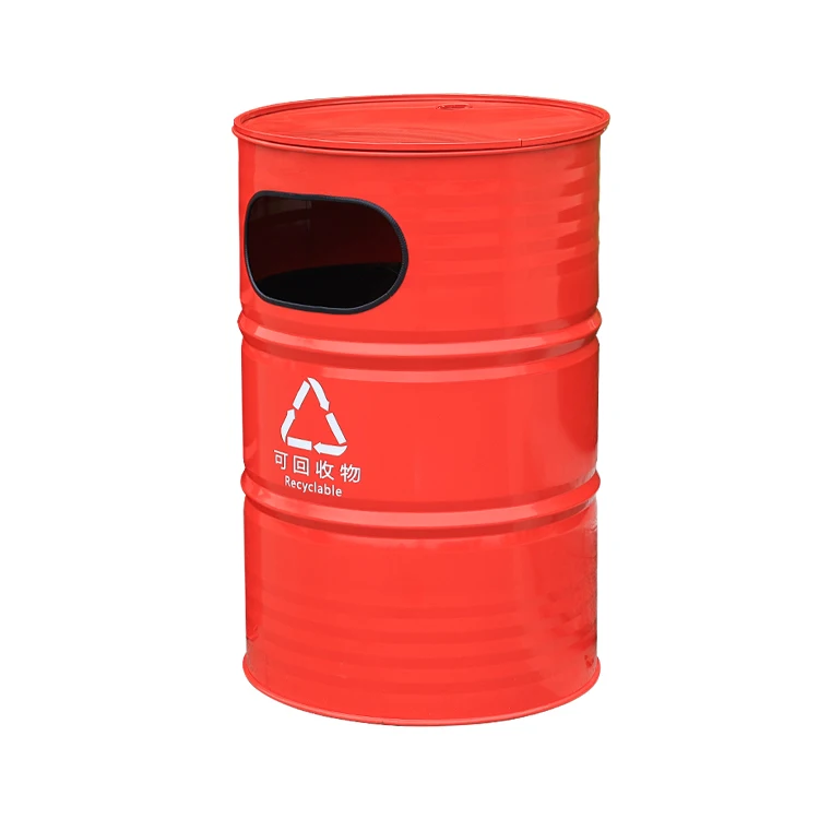 Recycle Pedal Bin rectangular Stainless Steel Recycling Bin Triple Compartment Trash Can