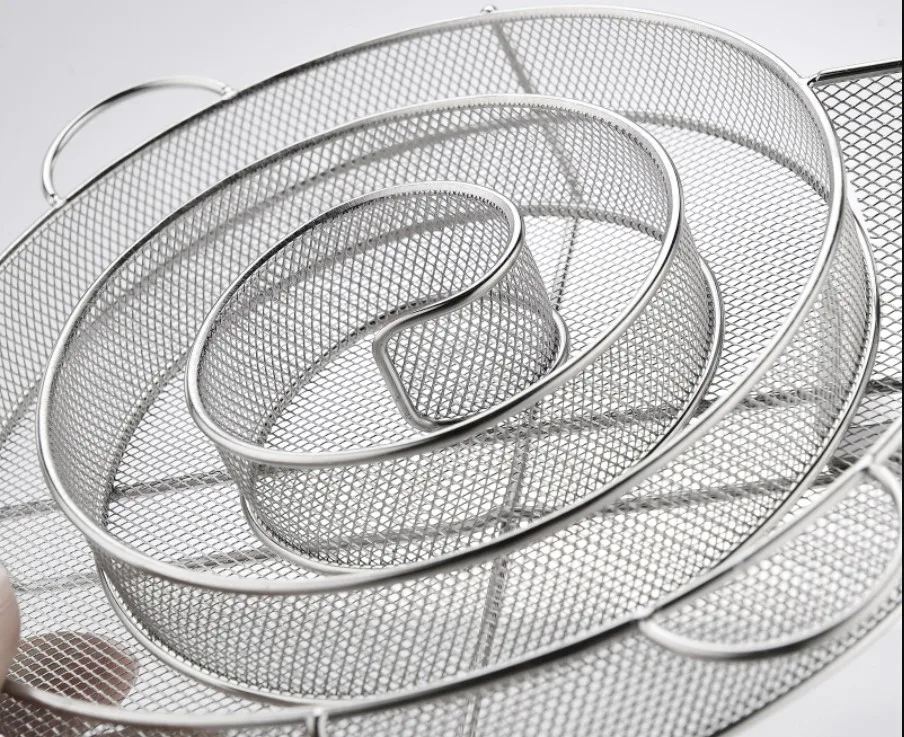 Smoker Tray Perfect for Hot and Cold Smoking Meat, Fish, Cheese with Wood Pellets  Works in any Type of Grill or Smoker