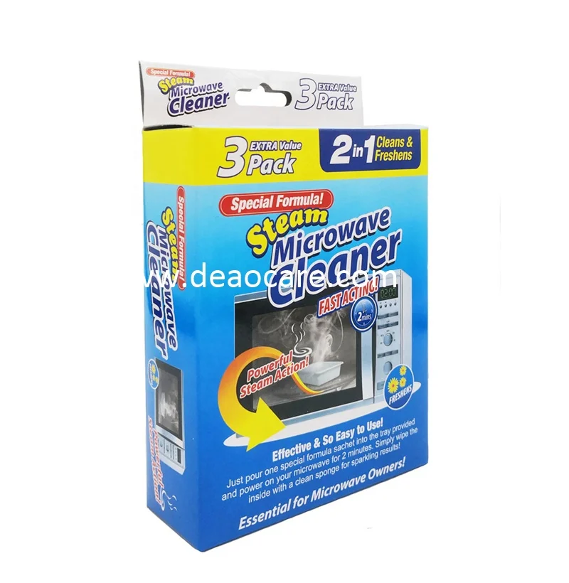 Limpieza de Horno Microondas, Limpiador de Vapor desinfecte Hogar Cocina, Steam Microwave Oven Cleaner