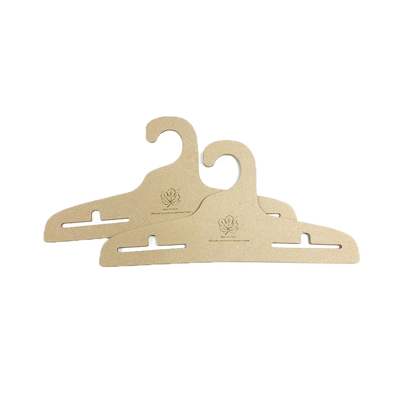 Recycled clothes hanger paper hanger 250g grayboard hanger paper clothes