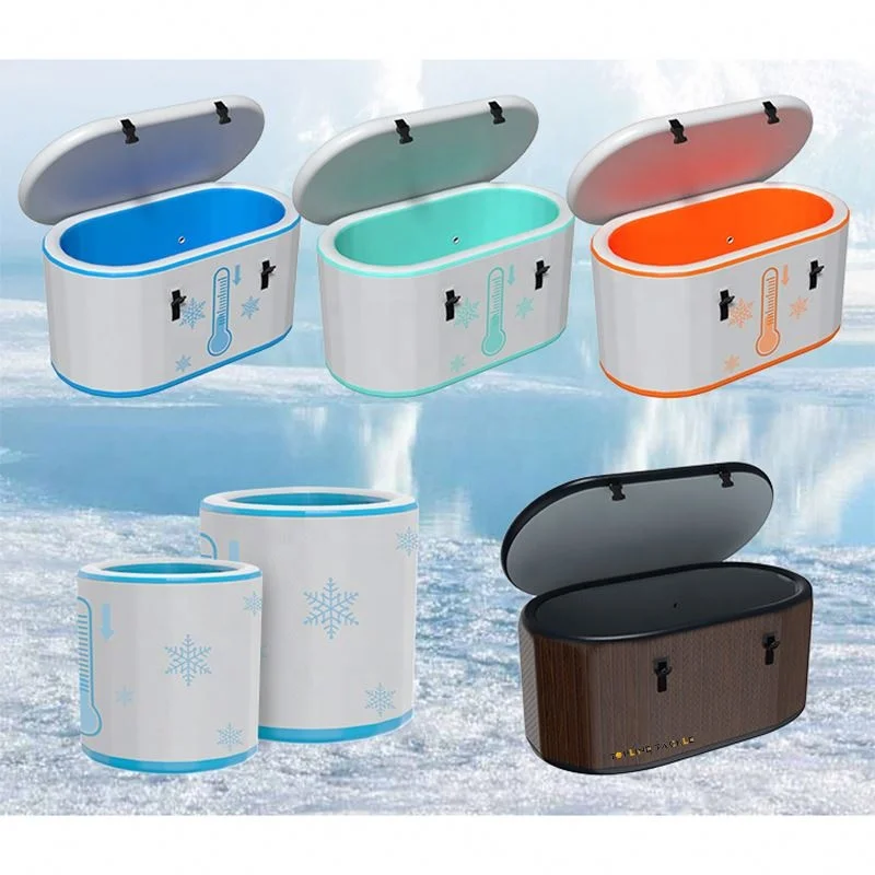 Custom Logo 5 Star Porcelain on Steel Corrosion-resistant ice bath accessories recovery doo inflatable cold plunge tub