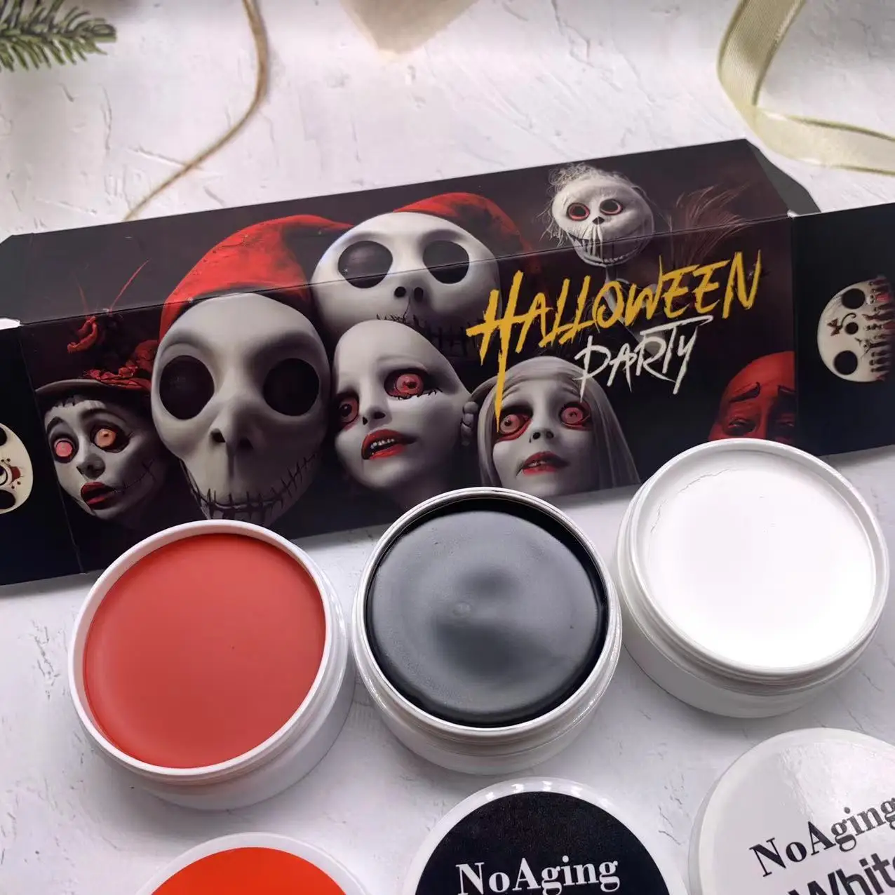 Oil Face Paint Paint 12 Colors Art Halloween Party Fancy Dress Party Fancy Makeup Body Oil Paint Makeup