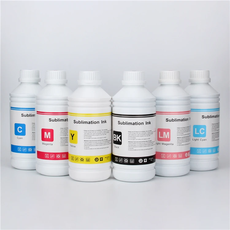 Refillable dye sublimation ink for epson stylus photo TX800FW inkjet printer