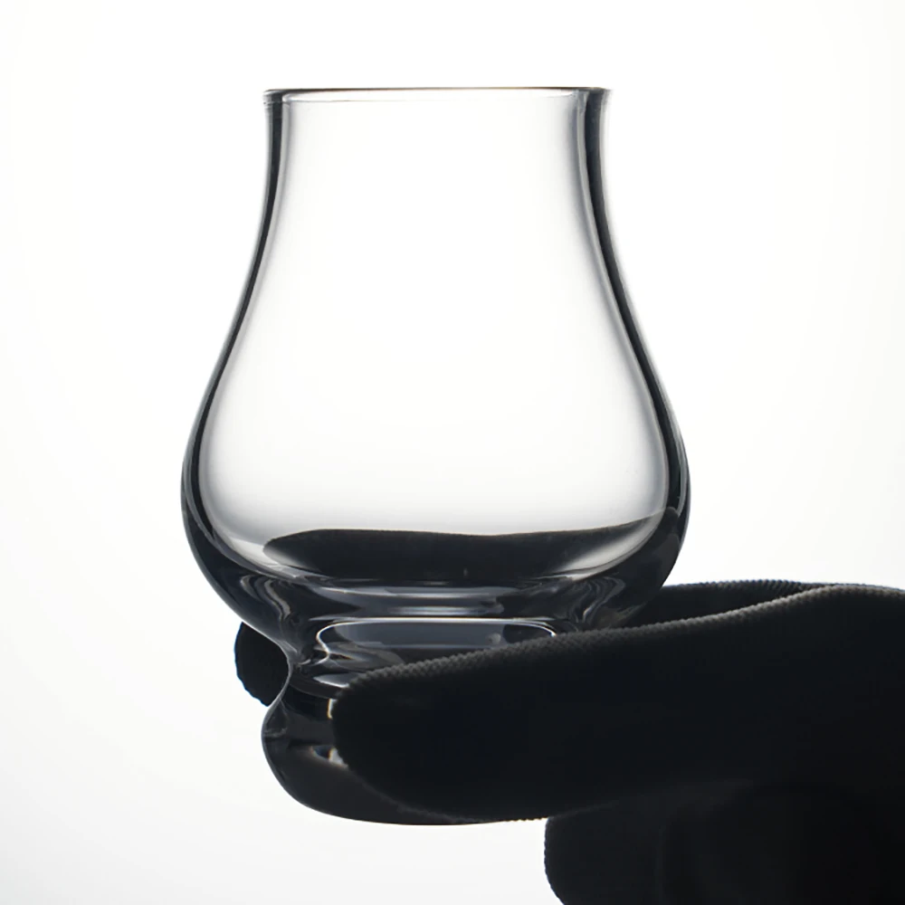 Handcrafted Good Bourbon Whisky Crystal Glass Snifter Shot Glass for Whiskey Smell Tasting Cognac Brandy