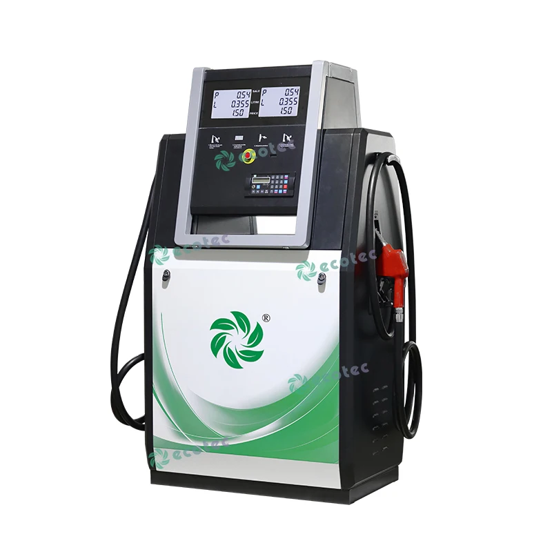 Двухсопловый топливный диспенсер Ecotec бензиновый с насосом Tatsuno и счетчиком