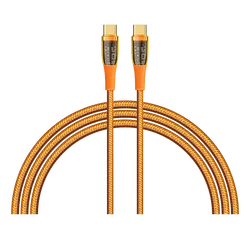 Nylon  Lighting C C Data Cable 6A PD100W PD60W USB A Type C Fast Charging Cable 5FT