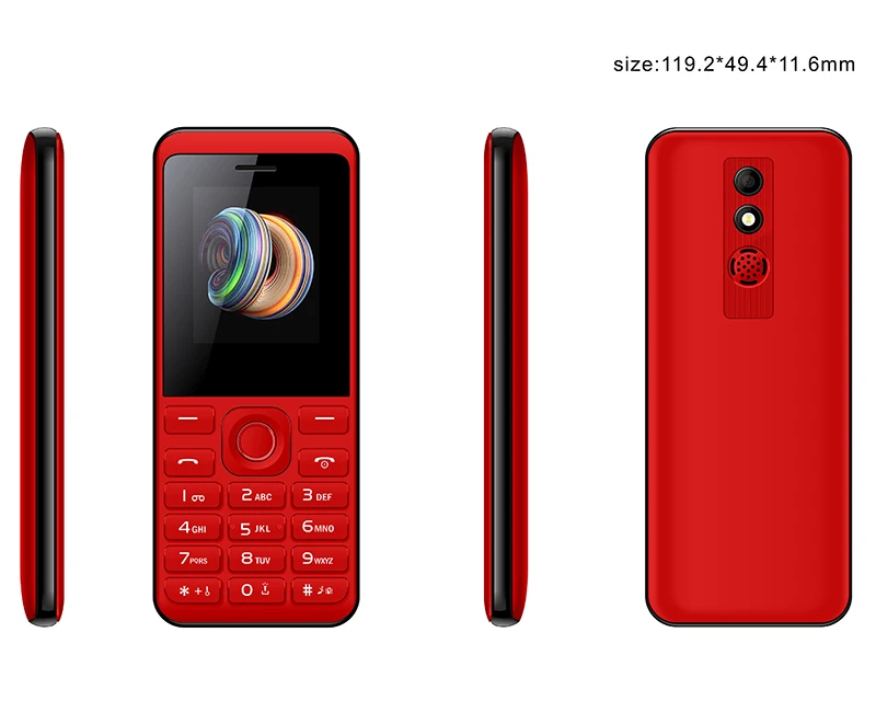 K07 Wireless Radio Classic Design 1.77 Inch Screen Low Price Mobile Phones