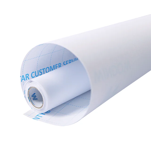 HOMIDEK All White Blackout Window Film Privacy Vinyl Static Cling Glass Decorative PVC Sticker