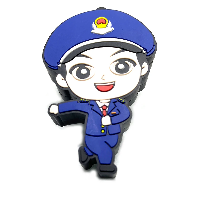 Machine to make pvc usb pen drive cover custom shape keychain cover