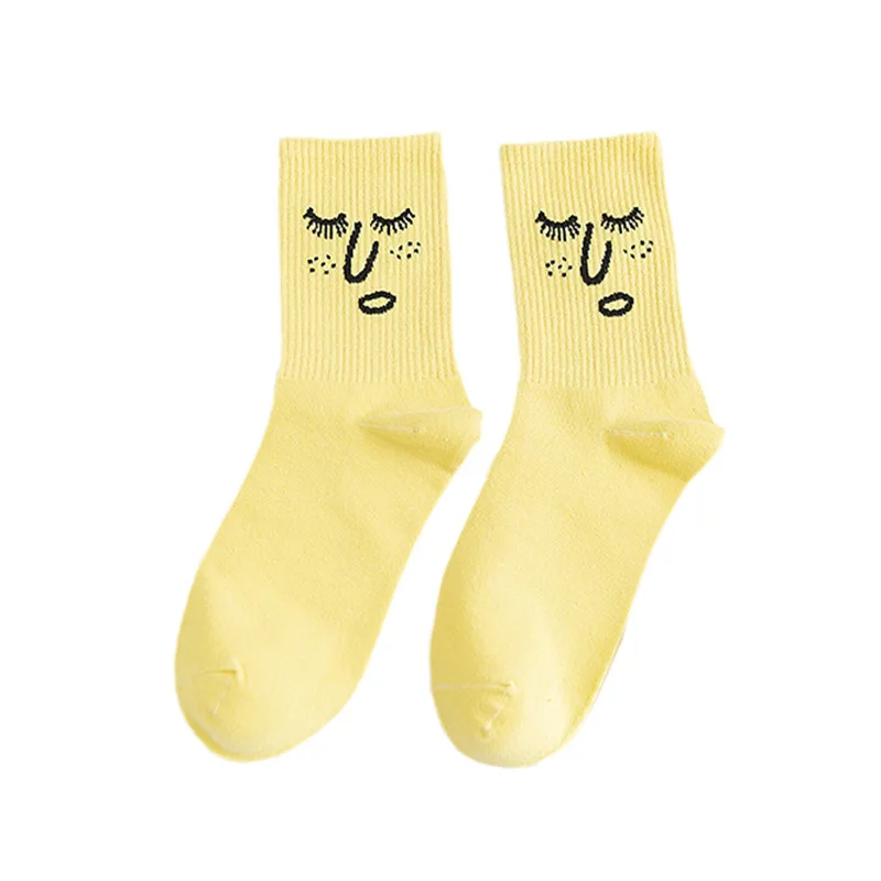 cotton funny novelty anime cartoon face emoticon socks for women lady 5.0 (11 Reviews) 21180 sold