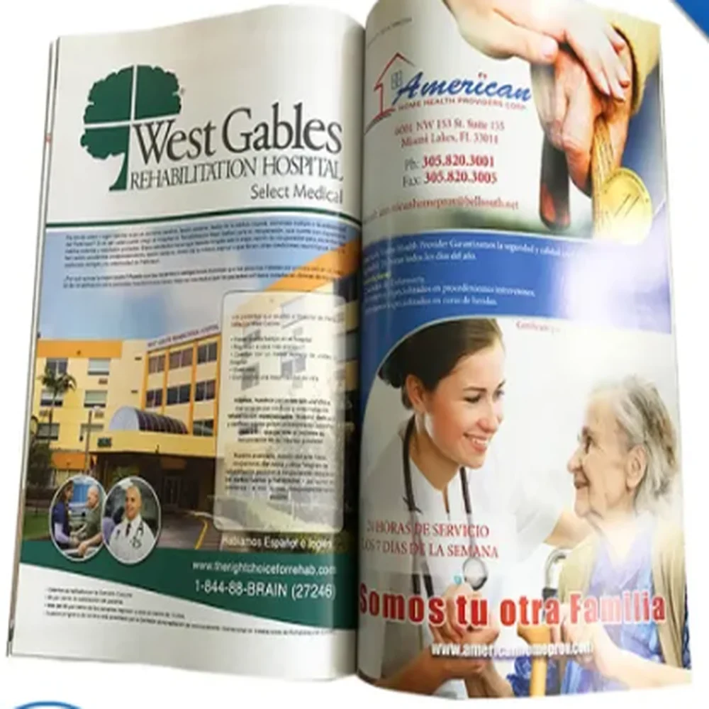 OEM Guangzhou Factory Perfect Binding Full Color Printing Softcover Doll Cataogue book magazine