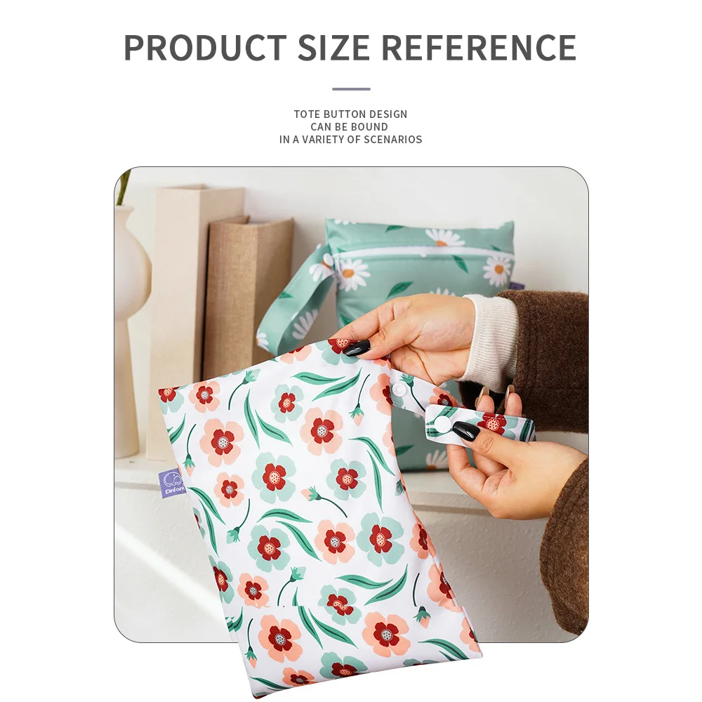 Happyflute Washable fashion tote bag multifunctional snack storage bag