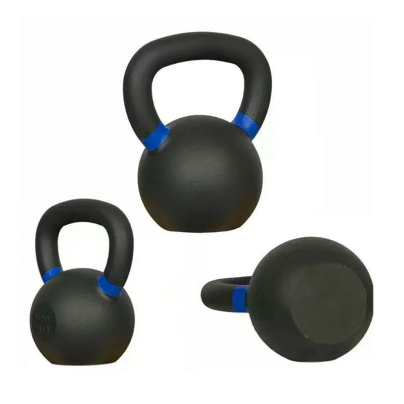 Gym Equipment Weights Accessories Powder Coated Cast Iron Vinyl Kettlebells