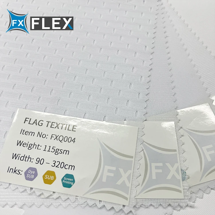 FLFX Sublimation USA Flag Fabric Polyester Rashel Knit Fabric Flag