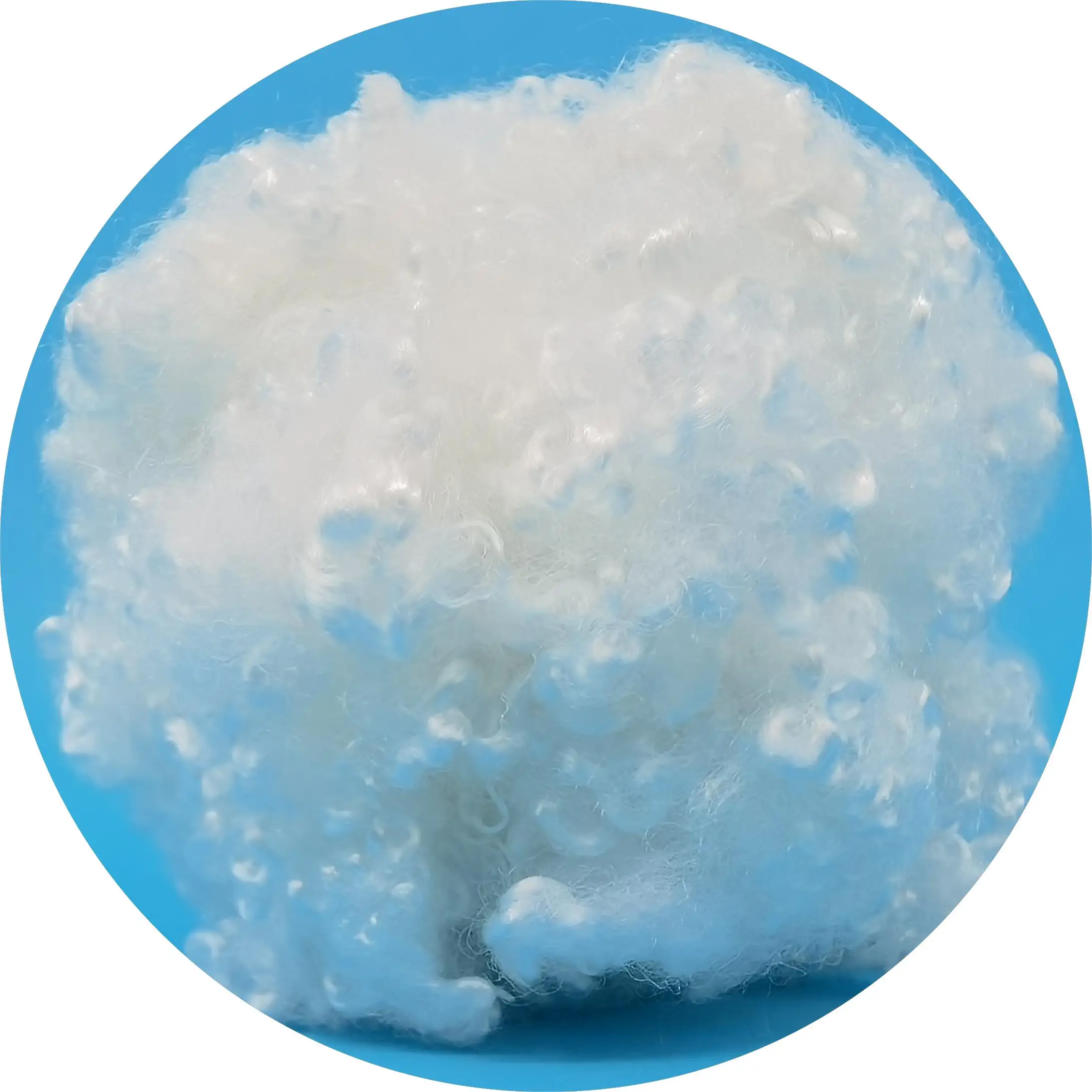 GRS Recycled Hollow Conjugated Polyester Staple Fiber for Filling