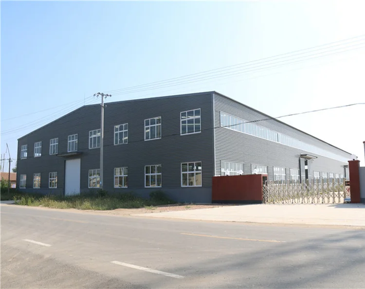 Quick build prefab Metal Industrial Building Steel Frame Factory Hangar Workshop Steel Structure