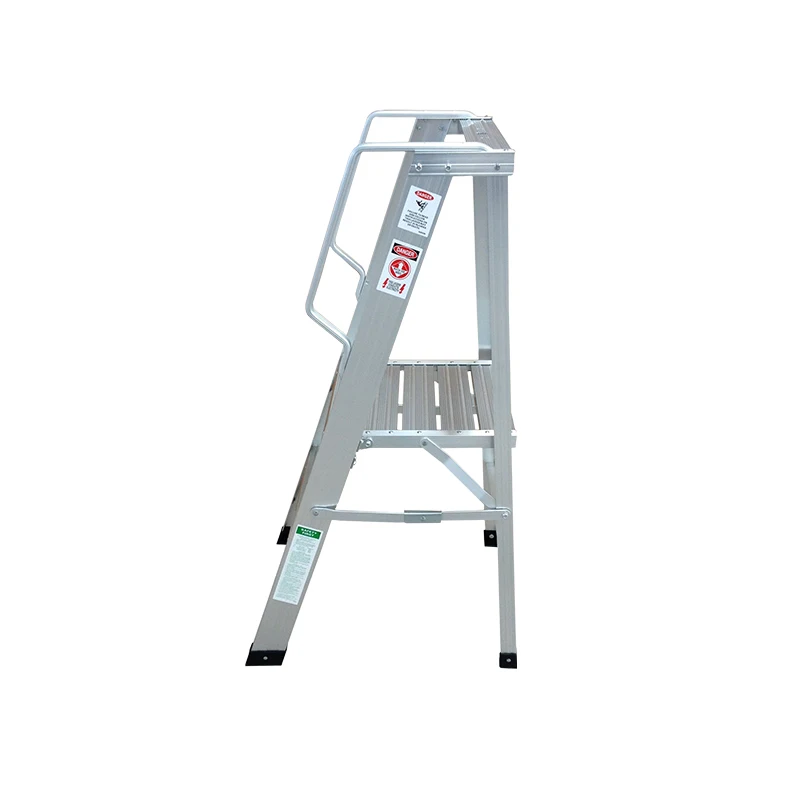 2 3 4 Steps Single-Sided Grade 1A aluminium folding stairs household platform step ladder