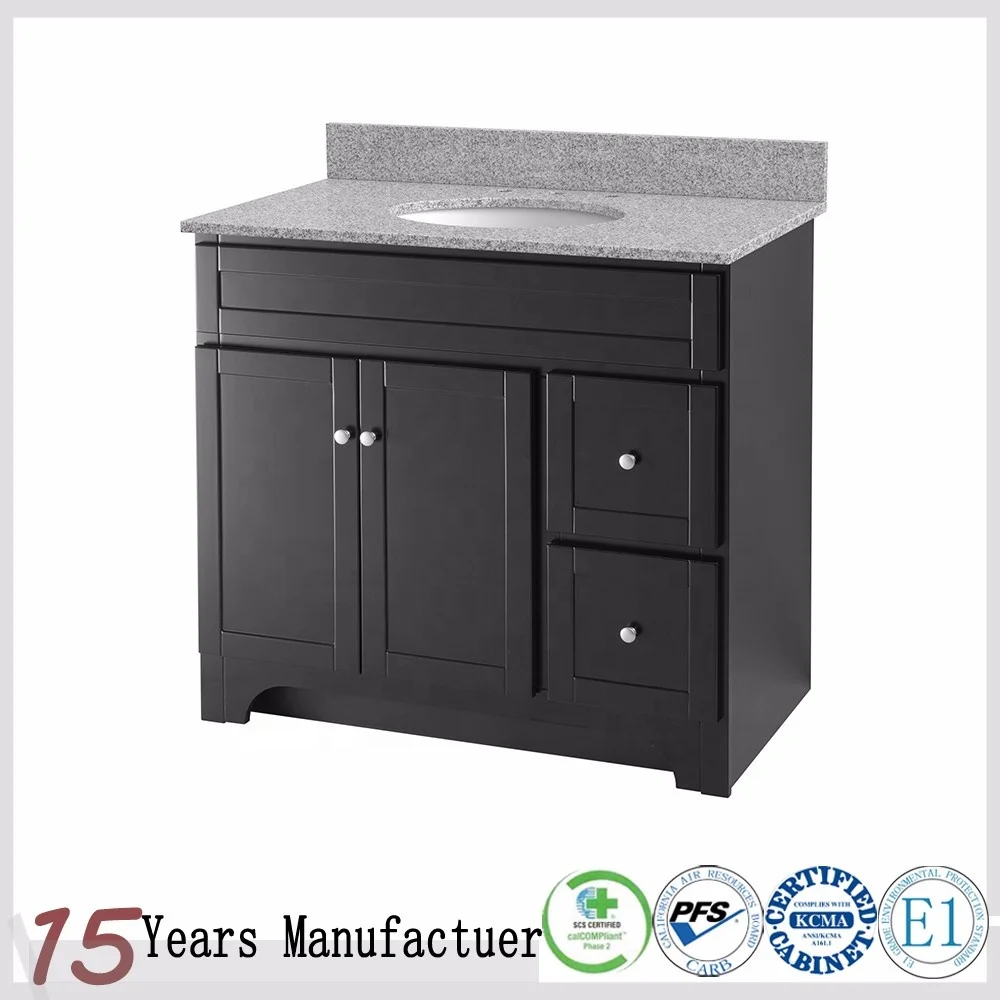 Hongzhou White Free Sample Bagno Bathroom 60 Modern Rectangle Solid Wood