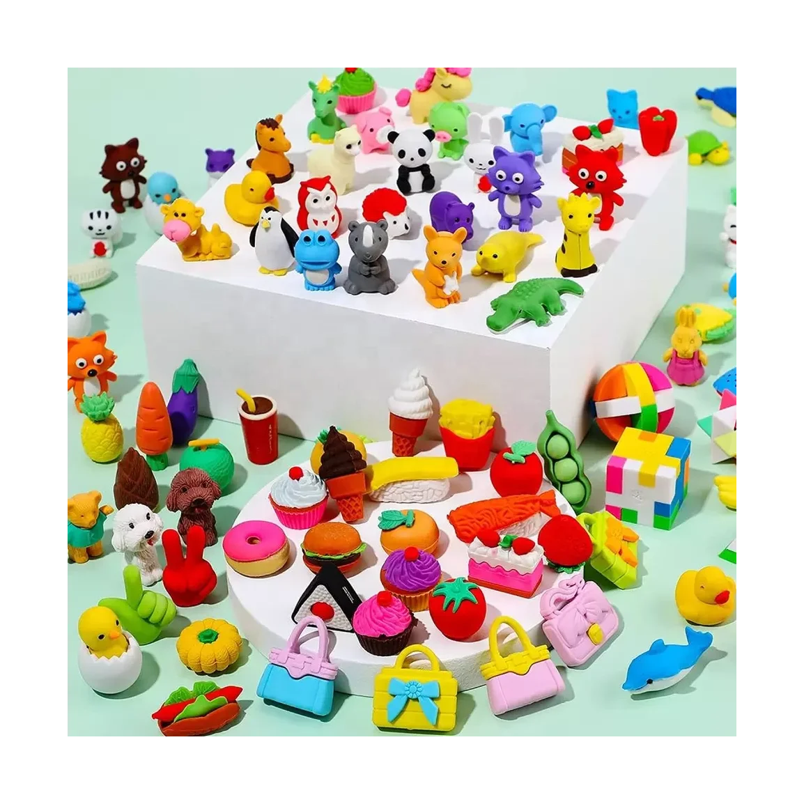 Fruit and vegetable toy eraser cartoon eraser