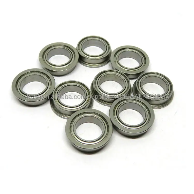 Rust-Proof SF602x 2Z Stainless Steel Flanged Sleeve Bearings 2.5x8x4mm