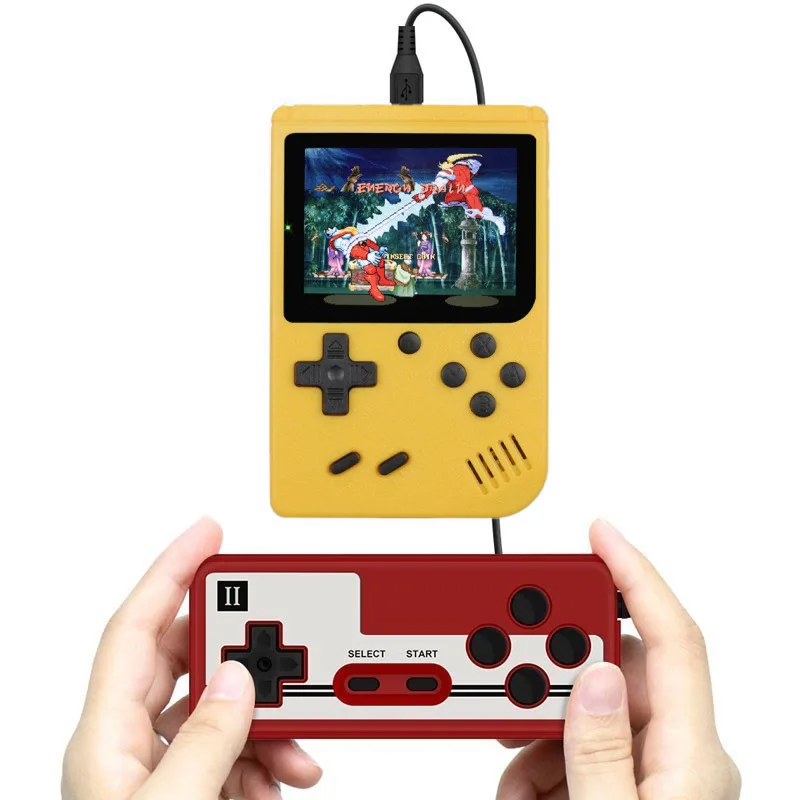 Wholesale Hot Popular Handheld Neutral Mini Game Console Russian Square Fast Single Double 400 in 1