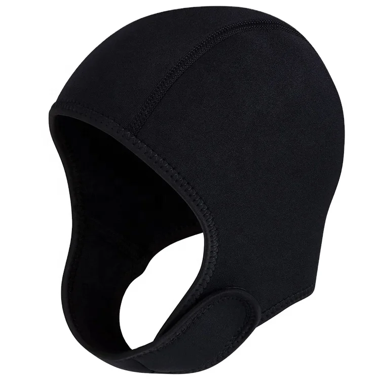 DIVESTAR Capucha de buceo Wetsuit Hood with Adjustable Chin Strap Scuba Swim Cap Neoprene Diving Hood