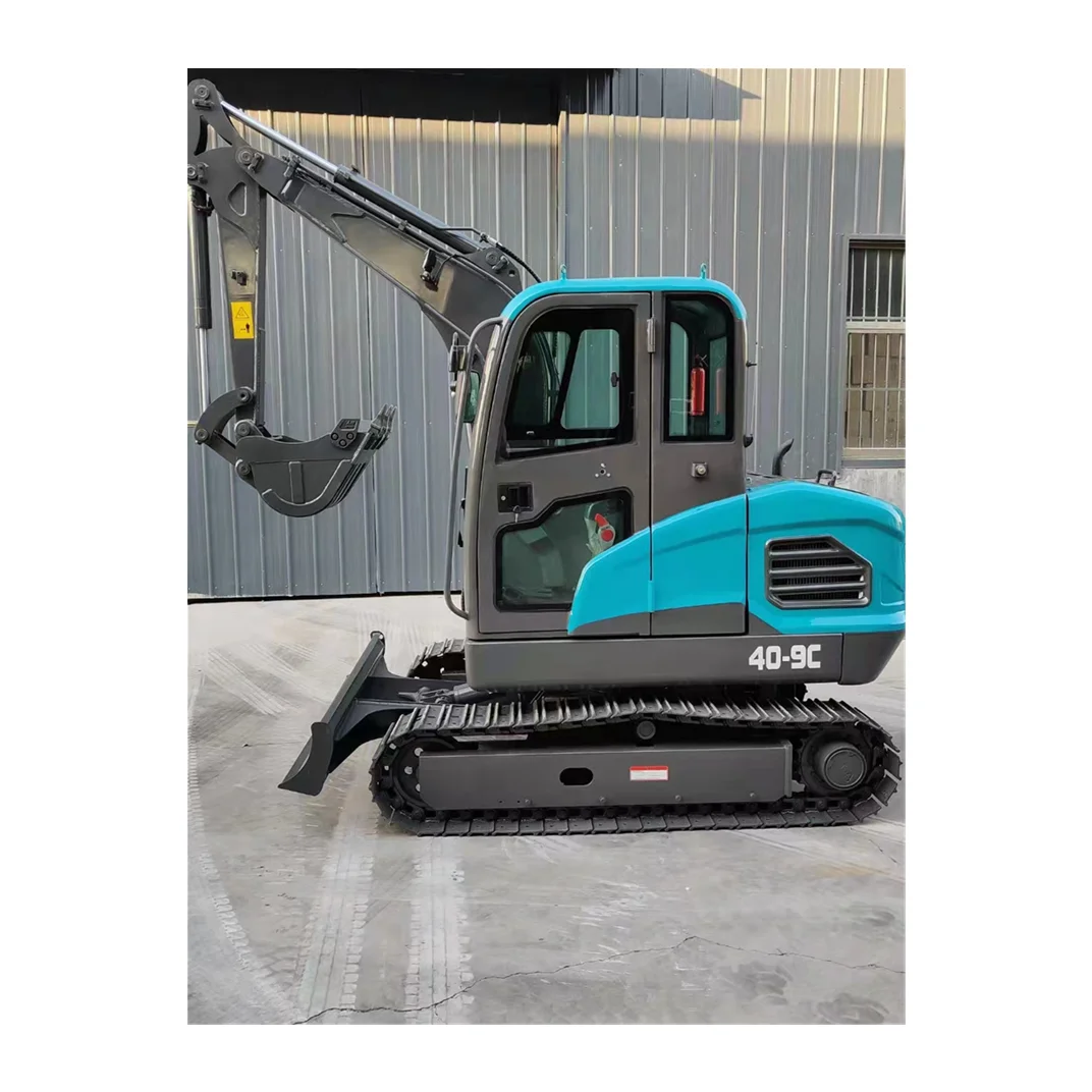 Лучший небольшой экскаватор EPA 4000 кг HY40, компактная машина в США с молотком