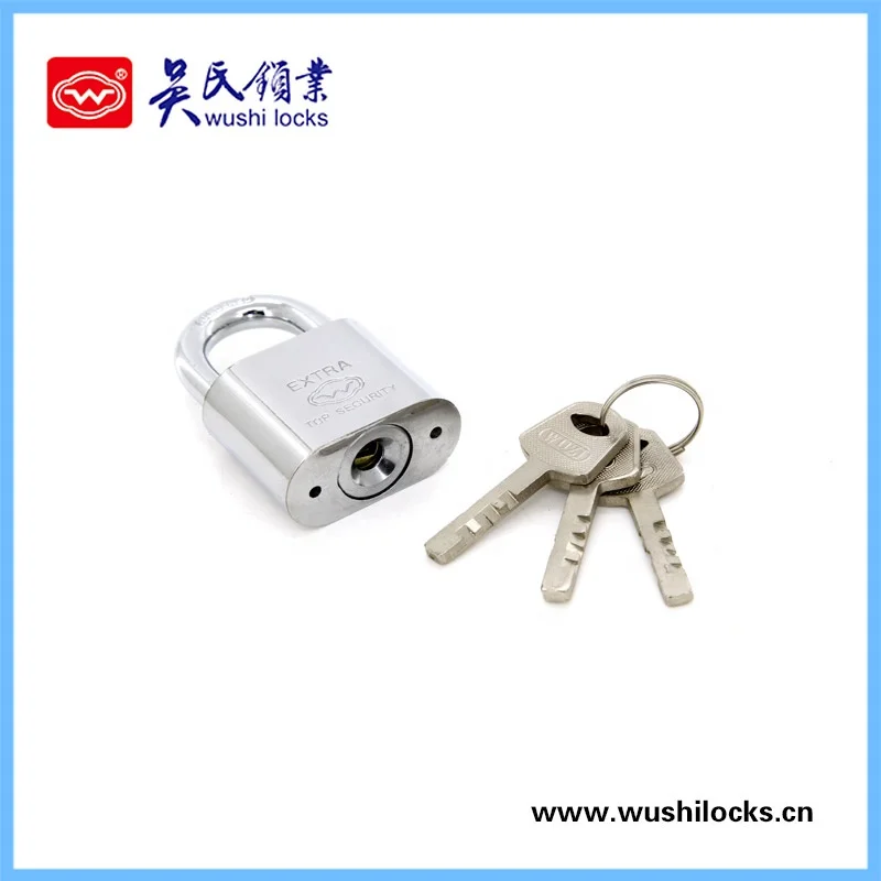 
New arrival quality cheap keyed alike desk big circle angle iron small padlocks 