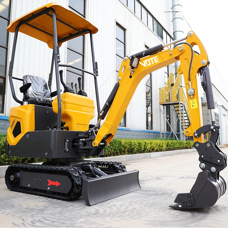 EPA Mini Excavator 1 Ton For Sale Hydraulic escavatore Small Prices  EURO 5 minibagger 1000kg 1.2 Ton mini diggers excavator