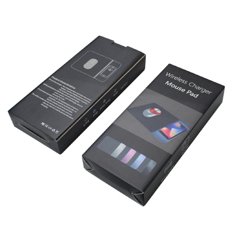 Лучшее качество рекламный Универсальный мобильный телефон Qi компьютерный коврик для мыши Беспроводное зарядное устройство