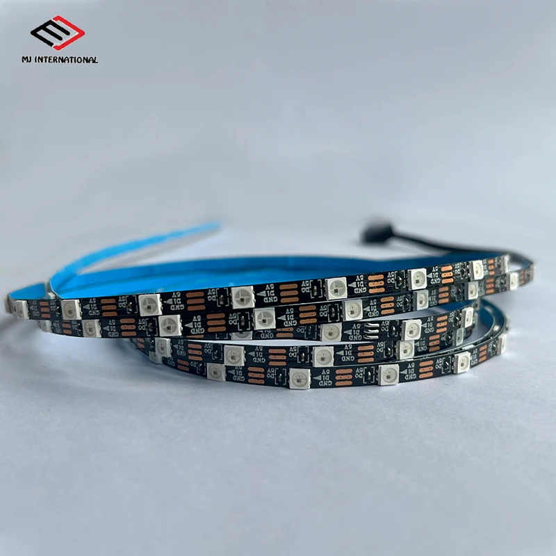 DC5V WS2812B Individually Addressable RGB 60 144 LEDs 4mm 5mm 7.2mm Narrow PCB Width SMD 3535 5050 Led Pixel Strip Light